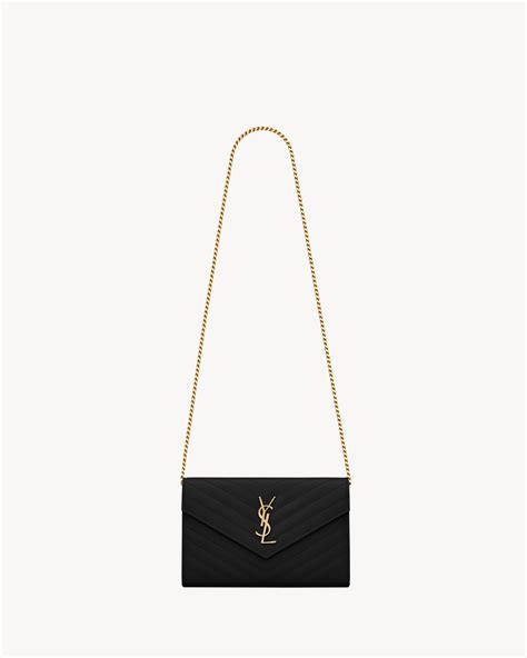 ysl wallet on chain david jones|Saint Laurent Cassandra Chain Wallet .